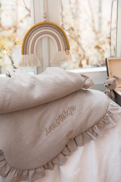 śpiworek do spania niemowlęcy lniany szary, beżowy, ceglasty, karmelowy, morski, pudrowy róż, biały śpiworek do spania niemowlęcy lniany szary, beżowy, ceglasty, karmelowy, morski, pudrowy róż, biały