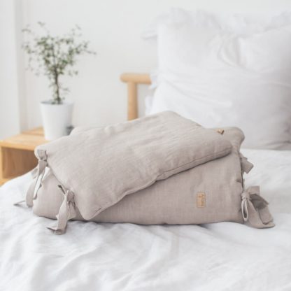 Linen baby outlet bedding