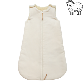 Baby sleeping bag - Wool - Light beige