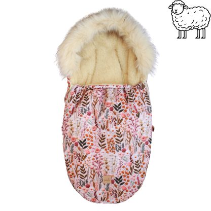 wool pram footmuff - 1