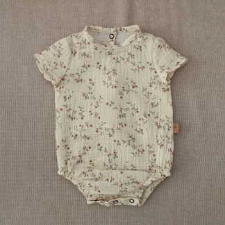 Muslin bodysuit with short sleeves – Twiggy Dream