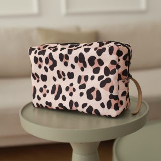 Cosmetic bag/organizer – Leopard