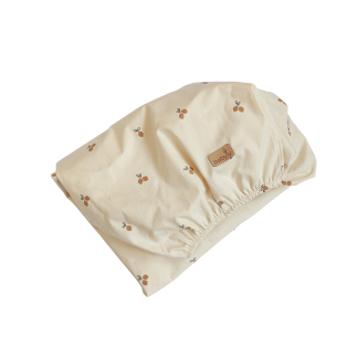 Fitted sheet - cot - Lemon